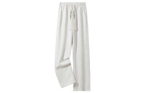 Вязаные спортивные штаны Unisex Disney, белый heather серый fleece-lined