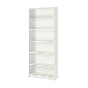 Книжный шкаф IKEA, 80x28x202 см, белый