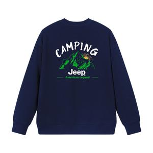 Унисекс свитшот Jeep, темно-синий