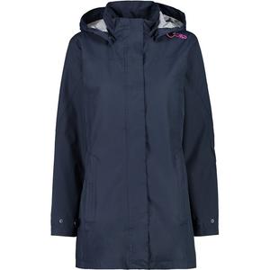 Женская куртка-дождевик с капюшоном на кнопках Cmp, черный