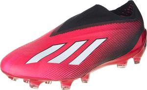 Футбольные бутсы Adidas Унисекс для взрослых X Speedportal.2 для твердого грунта, белый/черный/розовый