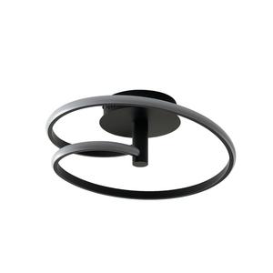 Потолочный светильник KOSILUM, 45x45x15 см, черный