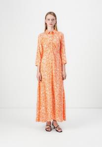 Платье YAS YASSAVANNA LONG SHIRT DRESS, Nasturtium/Multi-Coloured