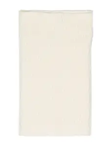 Трикотажный шарф с узором Filippa K, белый