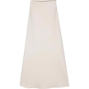 Повседневная длинная юбка женская экрю MaxMara