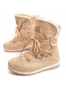 Ботильоны на платформе Bottivita56 бежевого цвета Montevita