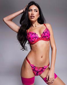 Бюстгальтер с глубоким вырезом Everlasting Love, ярко-розовый Ann Summers