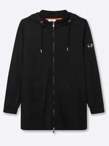 SHEEGO Худи на молнии в черном цвете