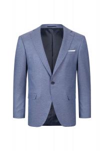 Узкий пиджак INDUMENTUM, голубой