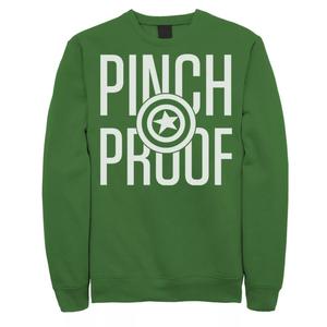 Мужской свитшот с защитой от защемления Marvel Капитан Америка Licensed Character