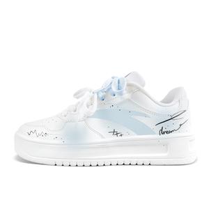 Расслабленные нескользящие, устойчивые к истиранию, легкие низкие скейтерские кроссовки unisex ANTA, синий