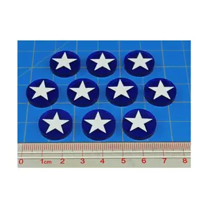 Печатные жетоны фракций времен Второй мировой войны премиум-класса — медальон ВВС США, Token Sets - WWII Factions & Flags