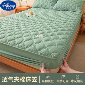 Disney Простыня на резинке 180х200 см, защита матраса, зимний утолщенный вариант, цвет Bean Green