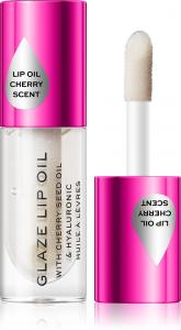 Масло для губ Glaze Makeup Revolution, atspalvis lust clear - shimmer 4,6 мл