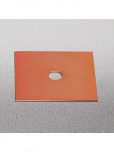 s.Luce Декоративная тарелка в тон к балке, 12х12 см, медного цвета