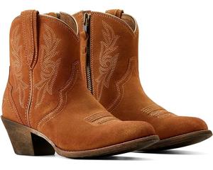 Сапоги женские Ariat Harlan ковбойские короткие, коричневый