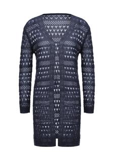 Женский кардиган темно-синего цвета faina