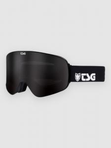 Очки для сноуборда TSG Four S Solid Black-Black Goggle, solid black/black