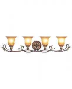 Светильник Villa Verona с четырьмя плафонами Livex, Verona Bro