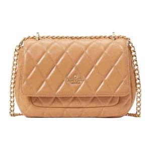 CAREY Кожаная сумка через плечо Small Women's Tiramisu Kate Spade, basic set (bag+dust bag)