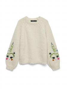 VERO MODA Свитер 'VMASTER' в бежевом цвете