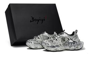 Кроссовки Winner Chunky унисекс, низкие, серебристо-серые MLB, Silver Gray