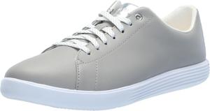 Женские кожаные кроссовки Cole Haan Grand Crosscourt, Drizzle/Silver Metallic