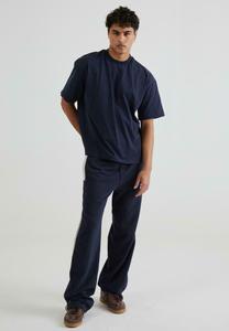 Рубашка с принтом PROHIBITED, темно-синий