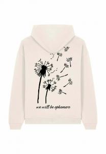 Толстовка EPHEMERE BACK PRINT UNISEX HEAVYWEIGHT - Hoodie Mira Paris, кремовый