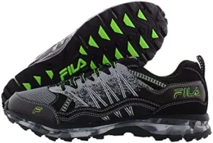 Кроссовки Fila Evergrand TR 21.5, черный/серый/зеленый