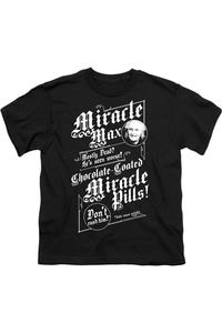 Футболка с коротким рукавом "Princess Bride Miracle Max" для детей Gildan, черный