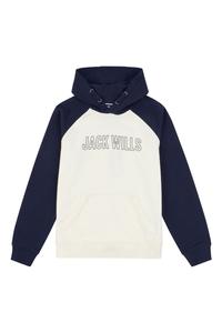Толстовка оверсайз Collegiate LB OTH Jack Wills, белый