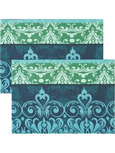 Erwin Müller Набор из 2 салфеток под тарелки, синего цвета