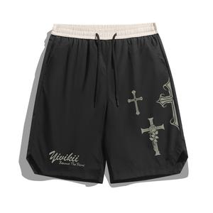 Повседневные шорты мужские YIVIKII, черный