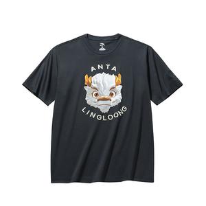 Футболка Anta Sports Life Collection унисекс восково-серого цвета