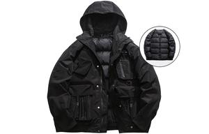 MEIPIN TANG Пуховик унисекс, Фиолетовый