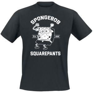 Футболка SpongeBob Schwammkopf Est. 1999, черный