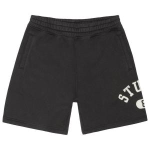 Шорты Stussy Varsity Fleece Short, Washed Black