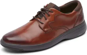 Мужские кроссовки Rockport Noah с гладким носком, коричневый