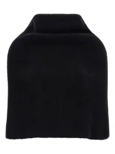 Кейп Cowl с капюшоном Rick Owens, черный