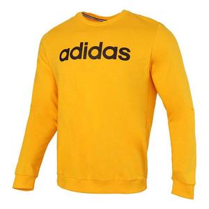 Толстовка adidas Round Neck Casual Pullover Long Sleeves Yellow, желтый