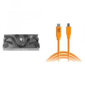 Tether Tools TetherPro USB 2.0 Type-C to Mini-USB Type-B Cable &
