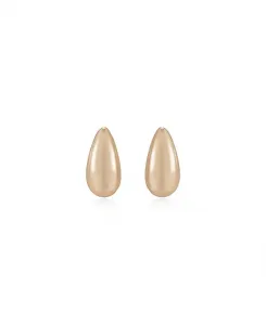 Золотые серьги-капли, покрытые 18-каратным золотом Ettika, gold