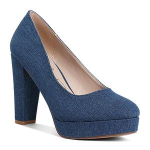 Женские туфли-лодочки на высоком каблуке Kostur London Rag