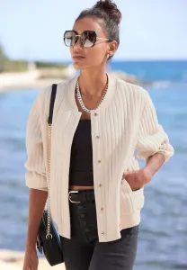 Куртка-Бомбер Lascana, Beige