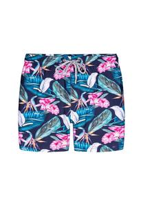 Шорты для плавания Roscoe Green BONDIJOE, цвет Tropical Leaves