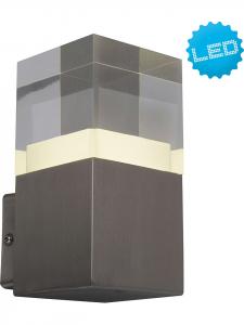 Näve Уличный светодиодный светильник антрацитового цвета - (Ш)8 x (В)16 см