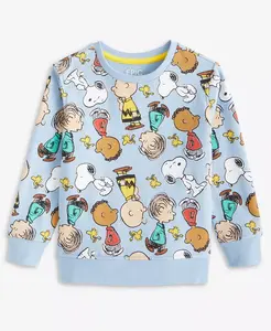 Мальчиковый свитшот с принтом Peanuts для малышей 2T-4T Epic Threads, синий