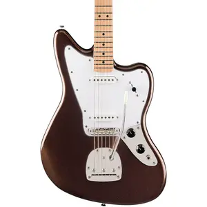 Электрогитара Squier серии Affinity Jaguar с грифом из клена, Mystic Metallic Brown