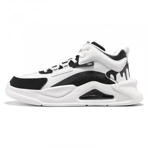 Мужские кроссовки для скейтбординга Jincheng Mid-Top, белый/черный 361°